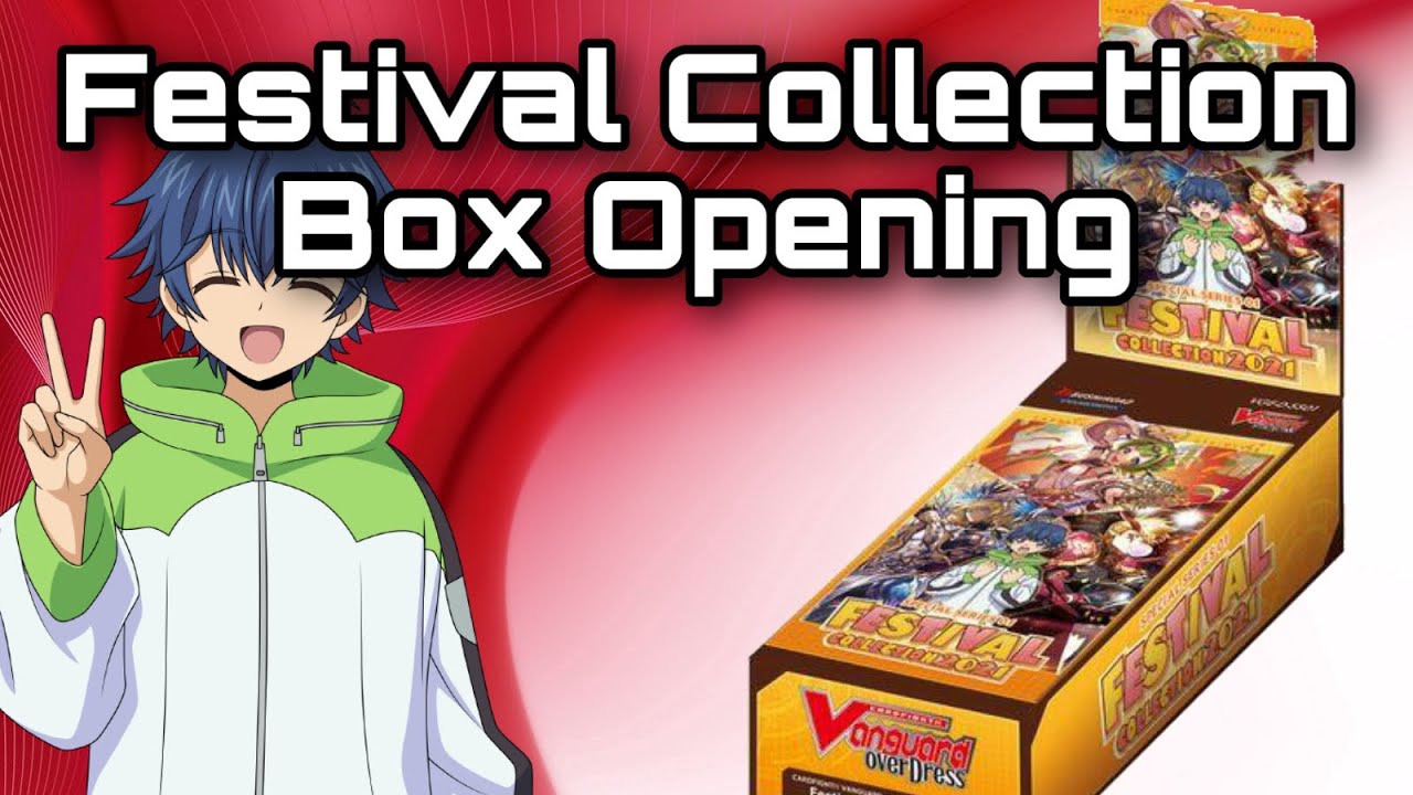 Festival Collection Box Opening  // Cardfight!! Vanguard Overdress