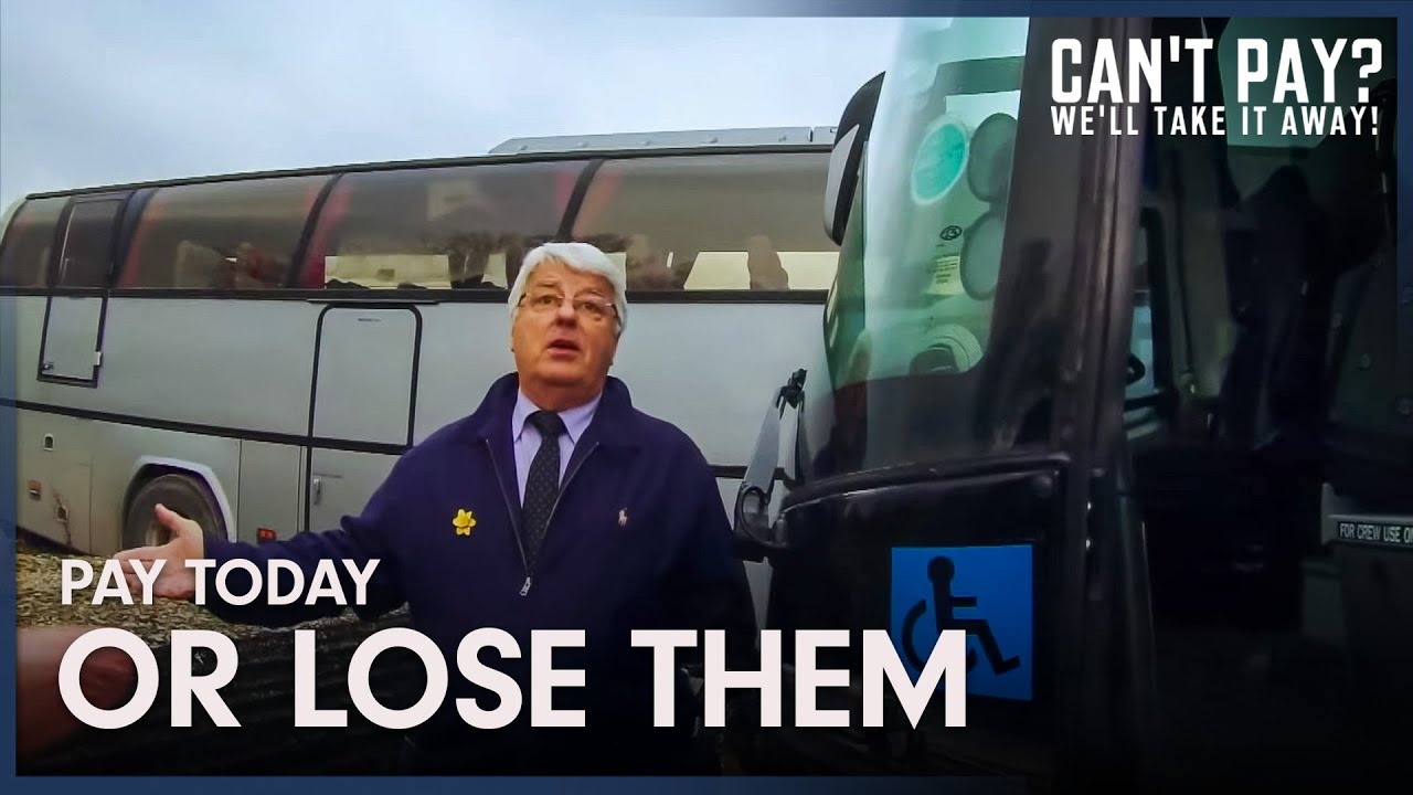 Bus Company Faces Seizure Over £16,000 Debt | Can't Pay? We'll Take It Away!