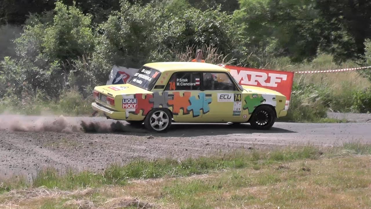 4 Ecumaster Rally Tarmac Masters 2022 - Paweł Sitek / Michał Cianciara - Łada 2105