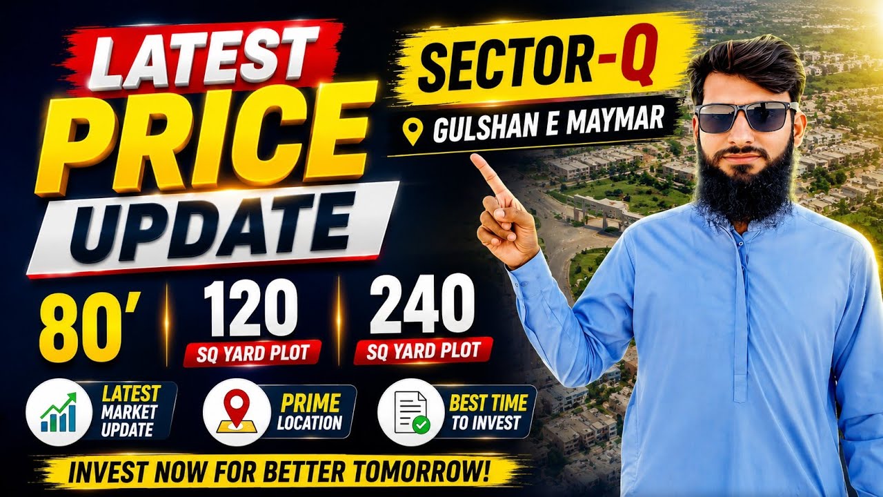 Latest Price Update | Sector Q | Gulshan-e-Maymar | Low Cost Housing Society
