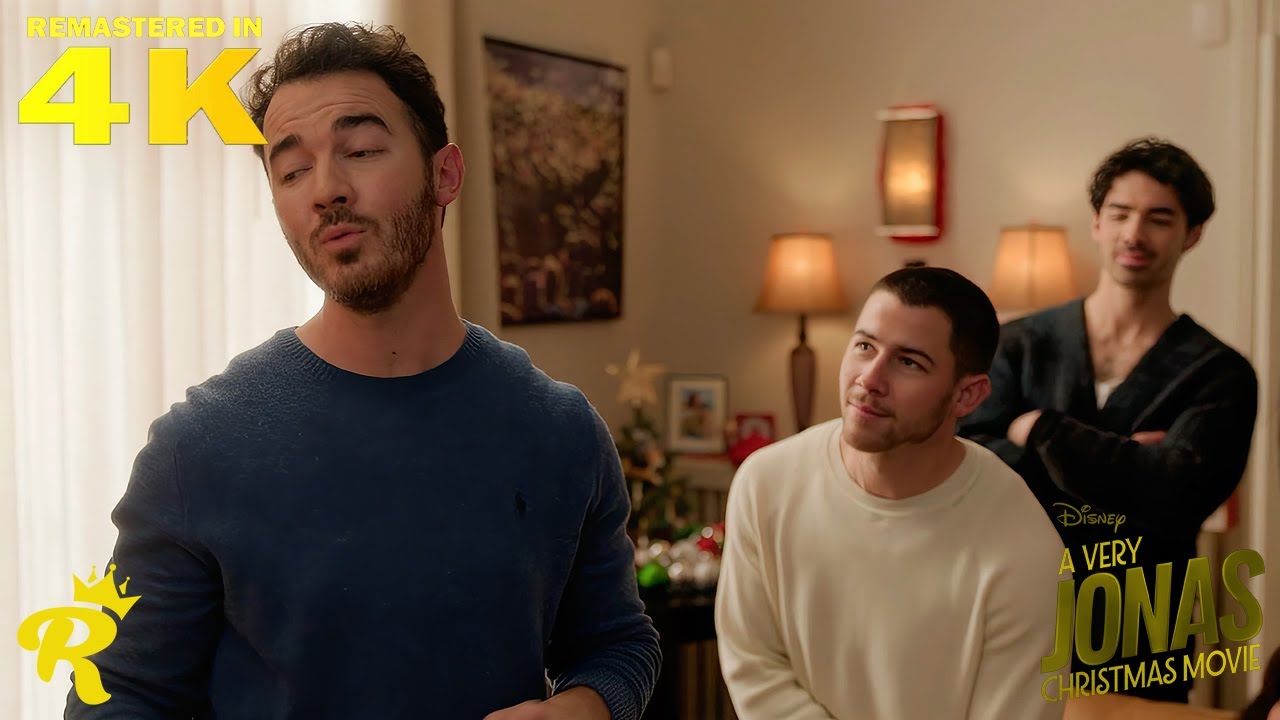 Jonas Brothers | Time + Kiss Scene | A Very Jonas Christmas 2025 |  REMASTERED 4K