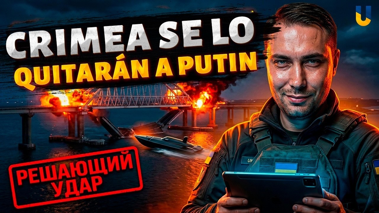 COLAPSO del Puente de Crimea: ¡NUEVA ARMA contra el ejército de Putin! ¡Ucrania RETOMA Crimea!