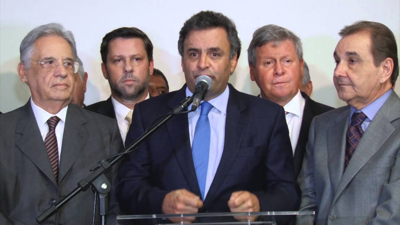 PSDB 25 anos - Presidente Nacional do PSDB, senador A&eacute;cio Neves (MG)