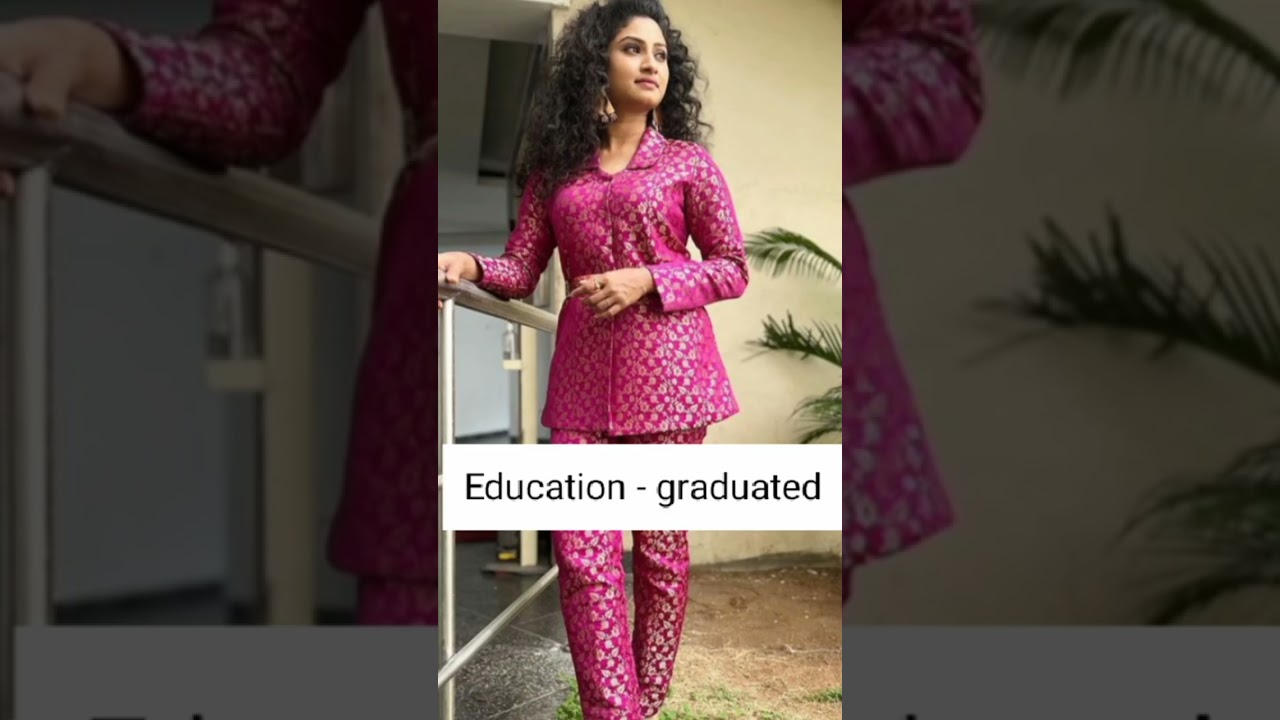 Vishnupriya biography #age#education#family#viralshort#trending #youtubeshorts