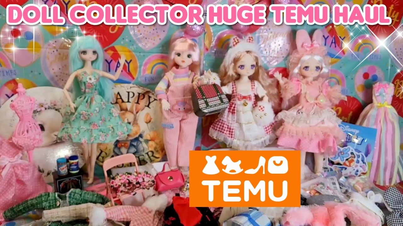 Doll💗Collector TEMU Haul DollyGoodness Miniatures &More 