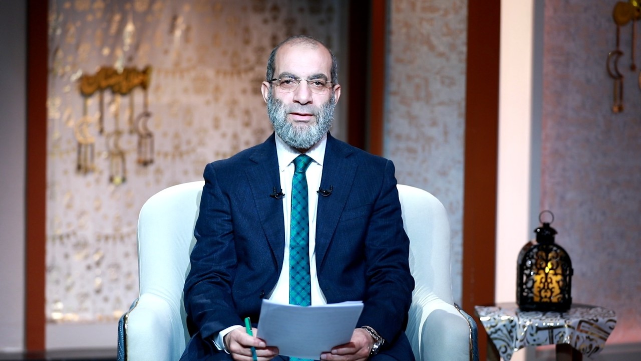 أشد الحب حينما تكون موفق فتتوقف مع بعض الآيات الأستاذ محمود حسان