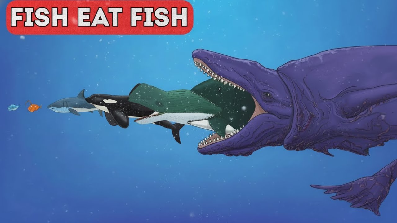 BLOOP vs SEA EATER – Fish Eat Fish in the Ultimate Sea Monster Battle!