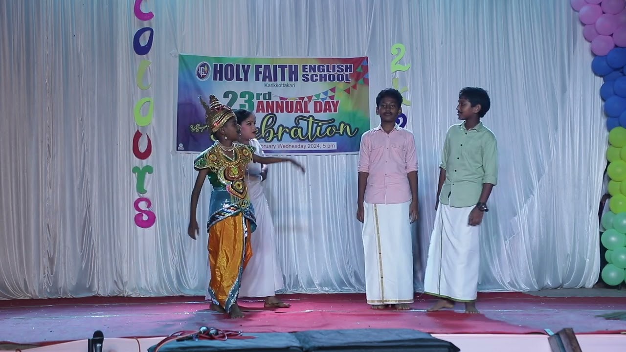 Annual Day Celebration || Colours 2K24 || Comedy Skit Chakkikkotha Chankaran