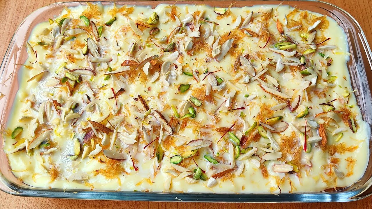 Eid Special Dessert In 10 Minutes | Nawabi Semai |Arabian Semai | Kunafa Dessert..