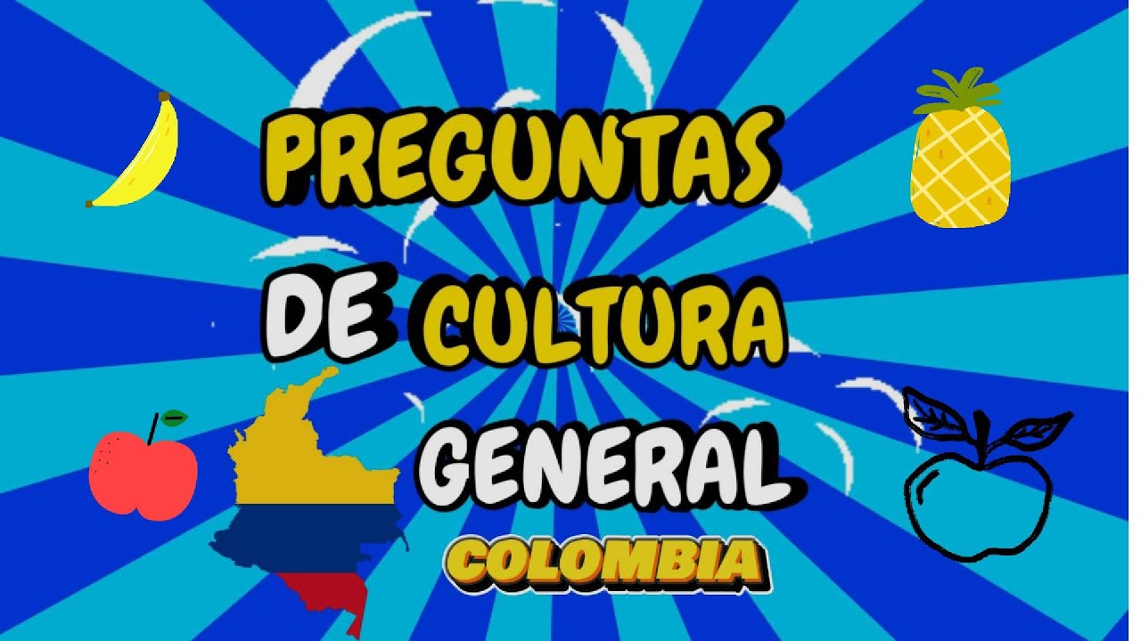 ¡Bienvenido a la Trivia de Cultura General de Colombia! 🇨🇴🎶🌄