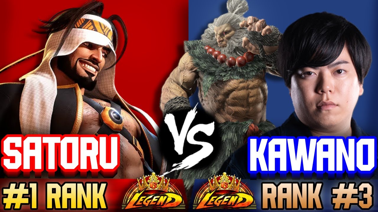 SF6 ▰ KAWANO (#3 Rank Akuma) vs SATORU (#1 Rank Rashid) ▰ Street Fighter 6 Replays