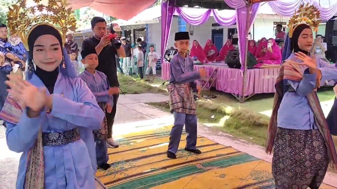 First Time Tari Makan Sirih di Walimatul Ursy in Pulau Sembilan 