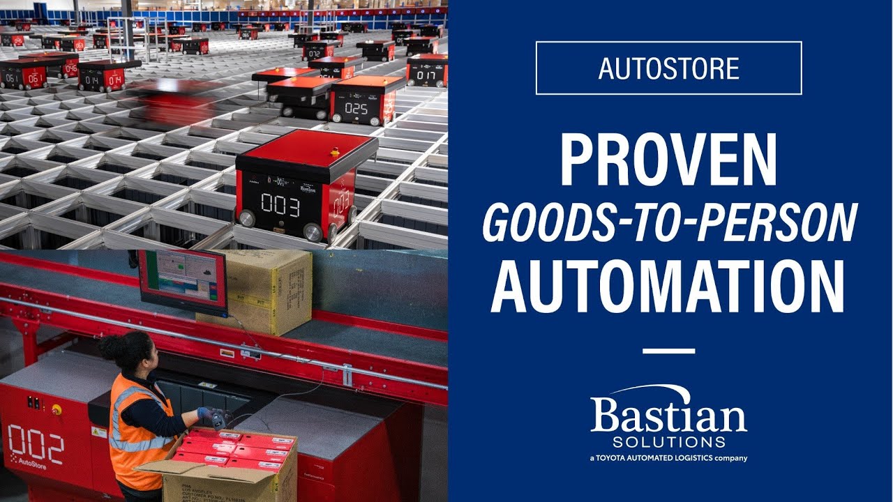 AutoStore in Action: Proven Goods-to-Person Automation with Bastian Solutions