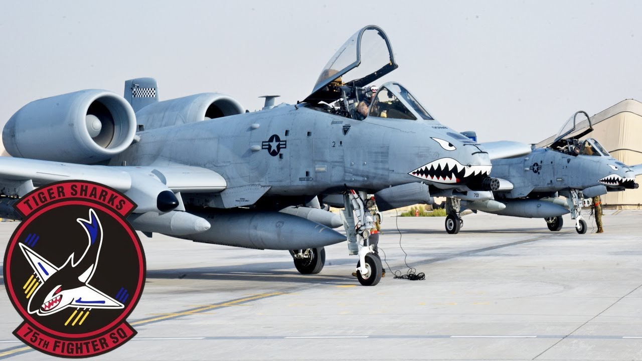 ВВС США, Тигровые Акулы. Мощные штурмовики A-10 Thunderbolt II в Афганистане.