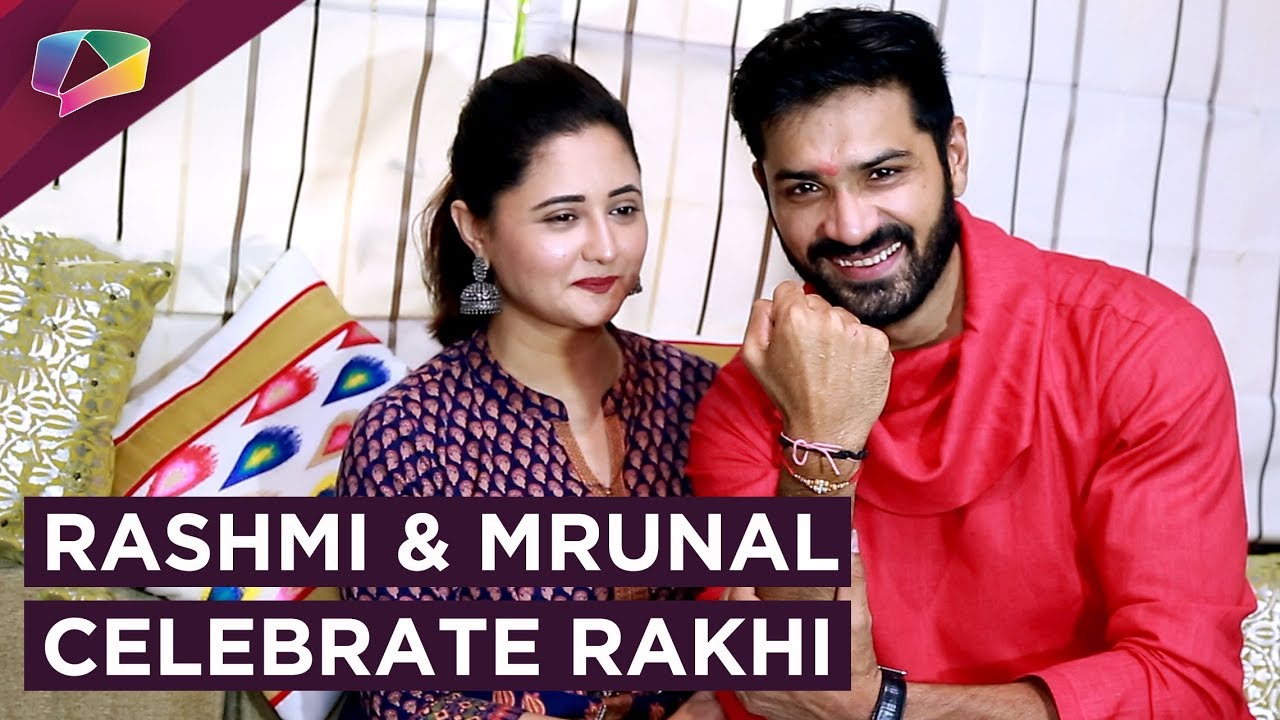 Rashmi Desai And Mrunal Jain Celebrate Raksha Bandhan | India Forums
