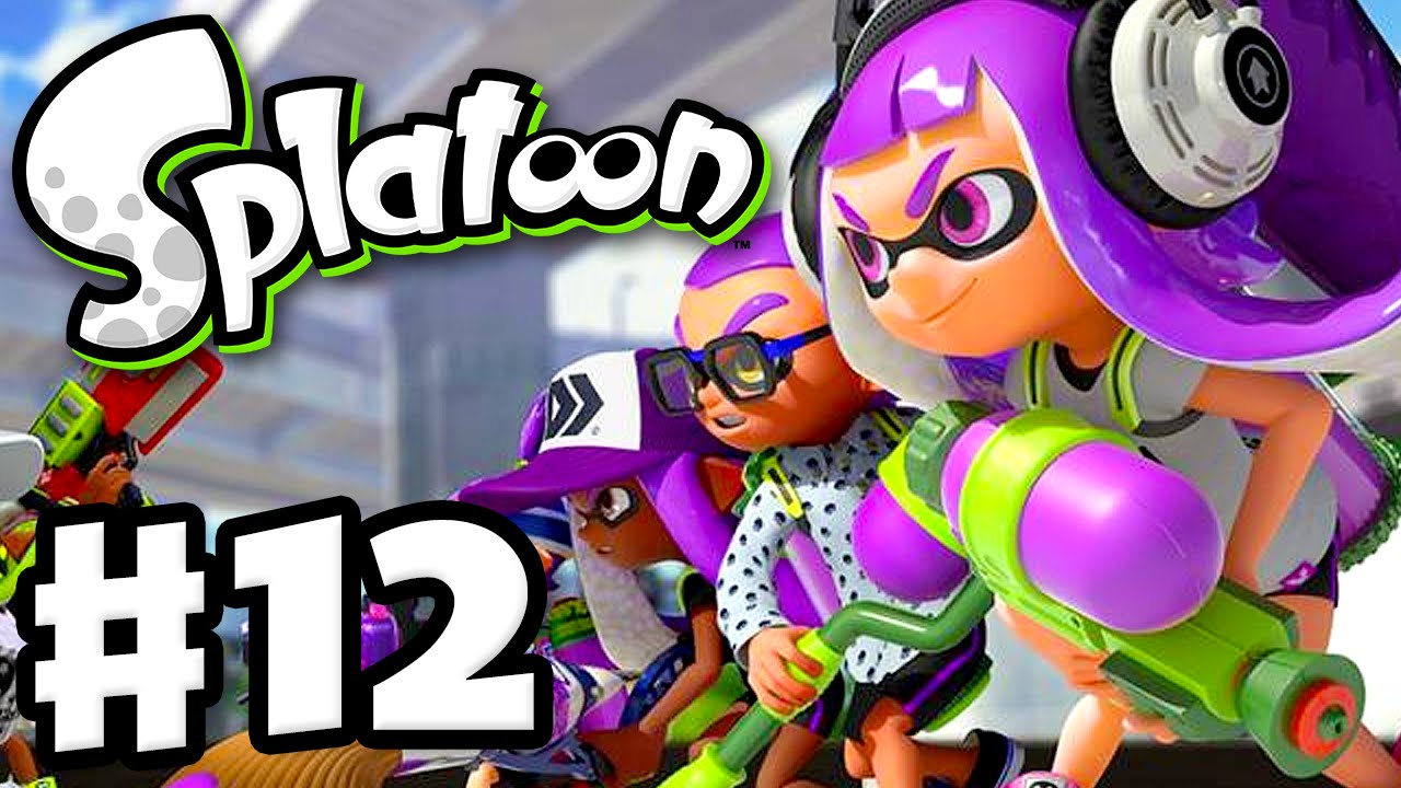 Splatoon - Gameplay Walkthrough Part 12 - Ranked Battle! (Nintendo Wii U)