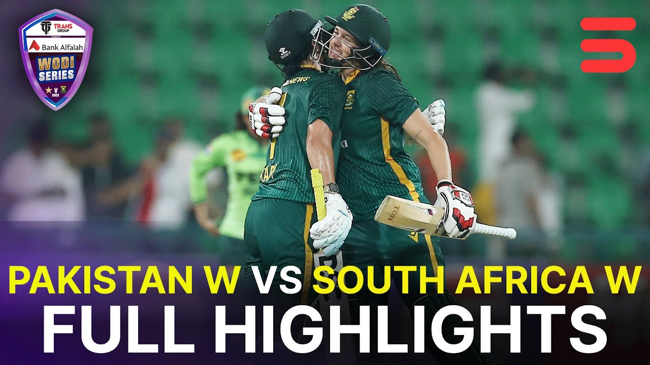 Full Highlights | Pakistan Women vs South Africa Women | 1st ODI, 2025 | PCB | M3R1U