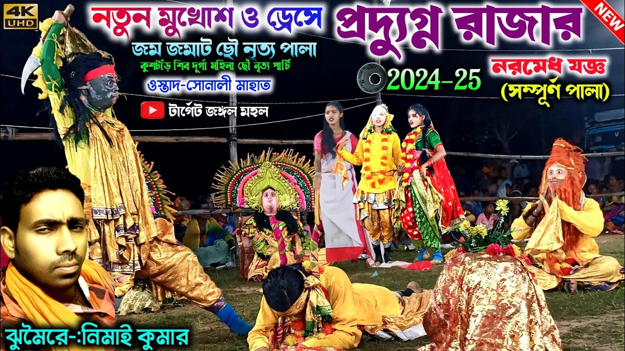 সোনালী মাহাতোর নতুন পোশাকে চমৎকার পালা | Sonali Mahato Natun Dress(Ful Pala) Purulia Chhau Nach 2024