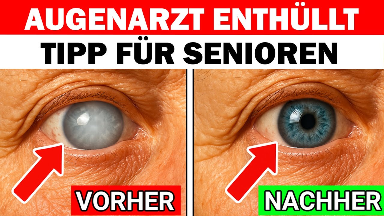 Augenarzt enthüllt, Mit diesen einfachen Schritten verbessern Senioren ihre Sehkraft deutlich!