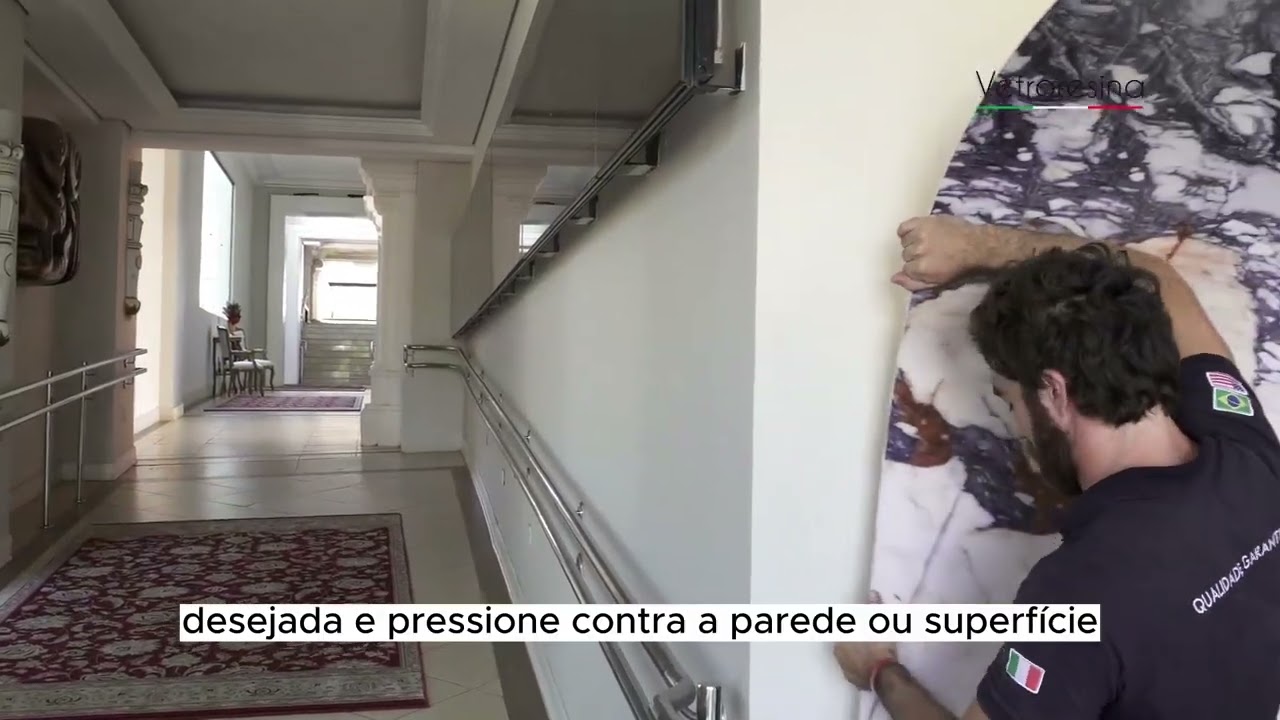 VIDEO INSTALA&Ccedil;&Atilde;O VETRORESINA DECOR