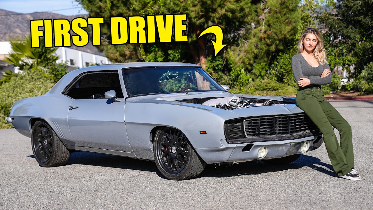Первый заезд на Twin Turbo, убийце суперкаров Unicorn Camaro мощностью 1200 л.с.!