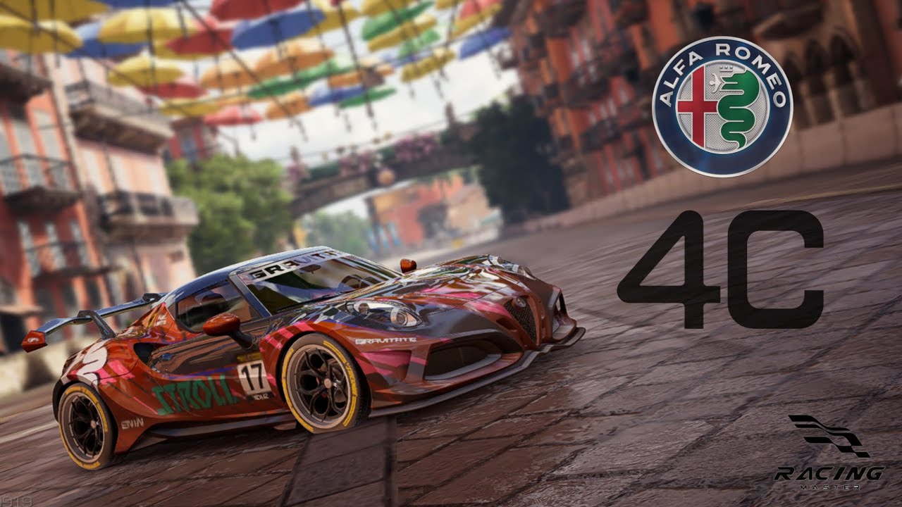Racing Master JP Alfa Romeo 4C gameplay