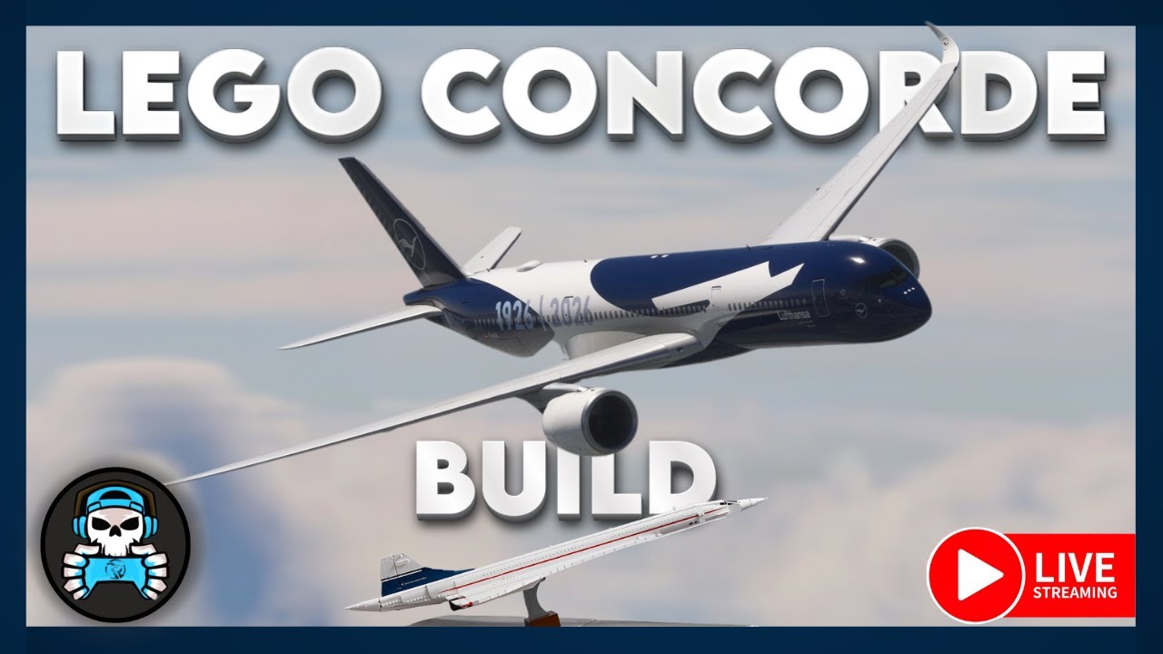 LEGO CONCORDE BUILD | INIBUILDS A350 | Subscribe | Follow | !discord