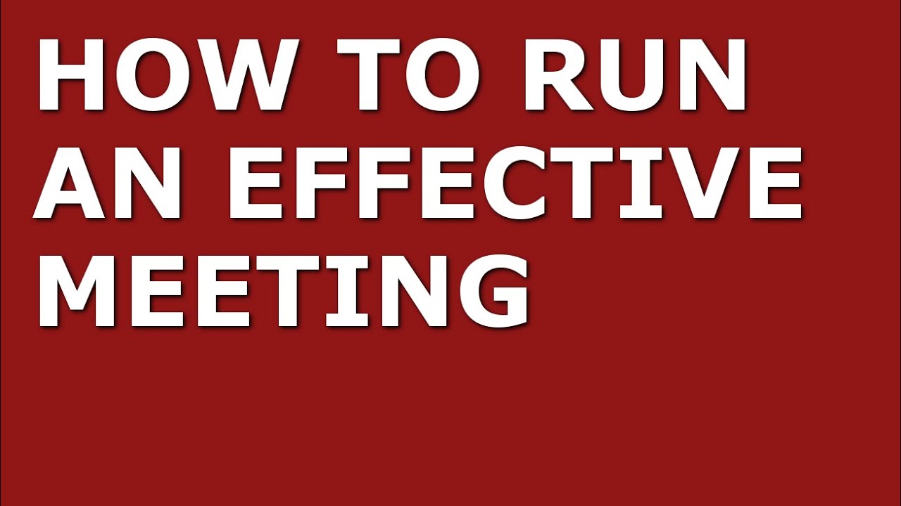 How to Improve Your Meeting Management Skills | Top 10 Meeting Management Tips for Managers