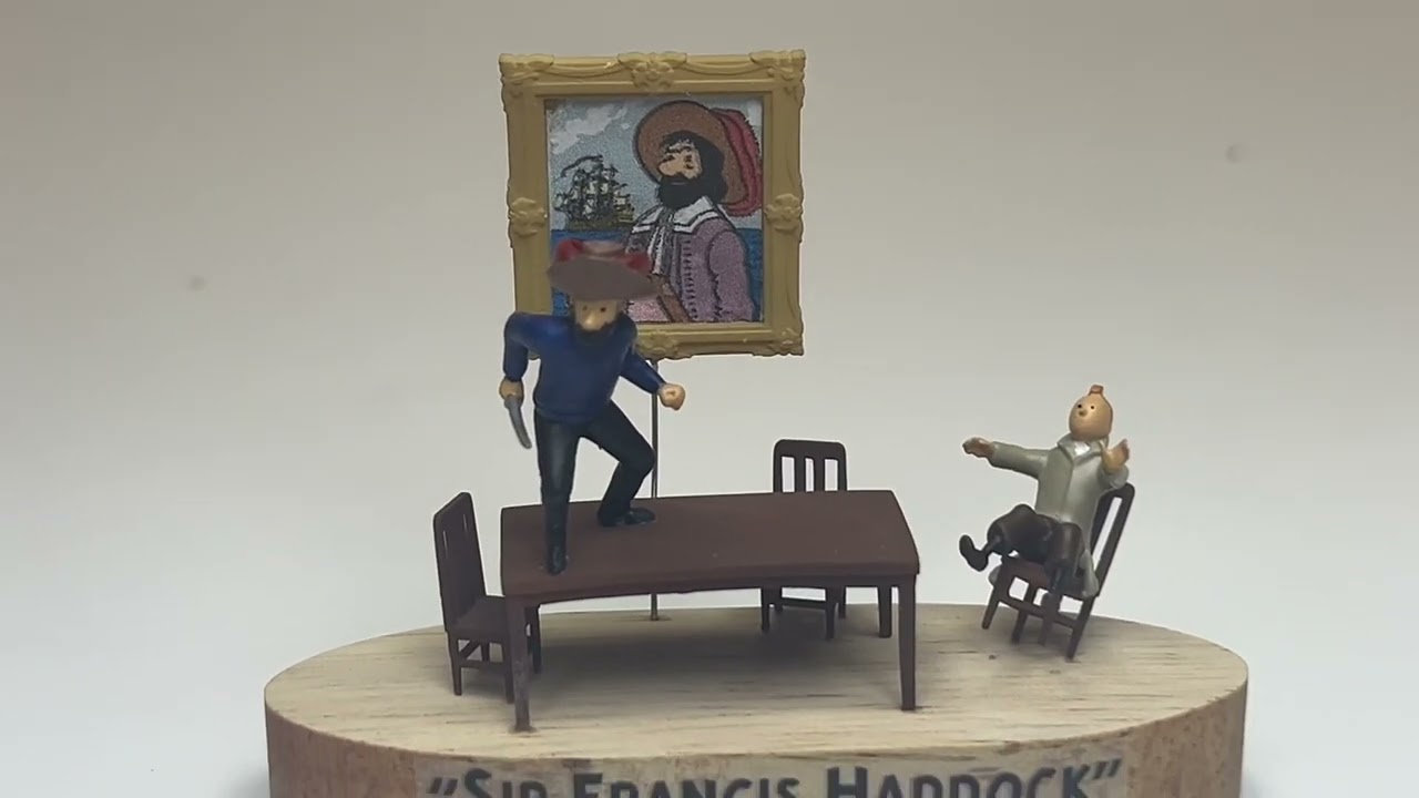Tintin 1/72 - Sir Francis Haddock (The Secret of the Unicorn)