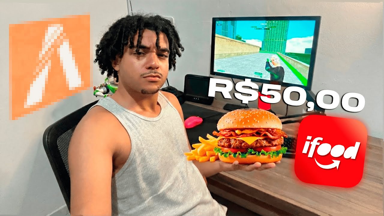 JOGUEI APOSTADO NO FIVEM ATÉ COMPRAR UM LANCHE!