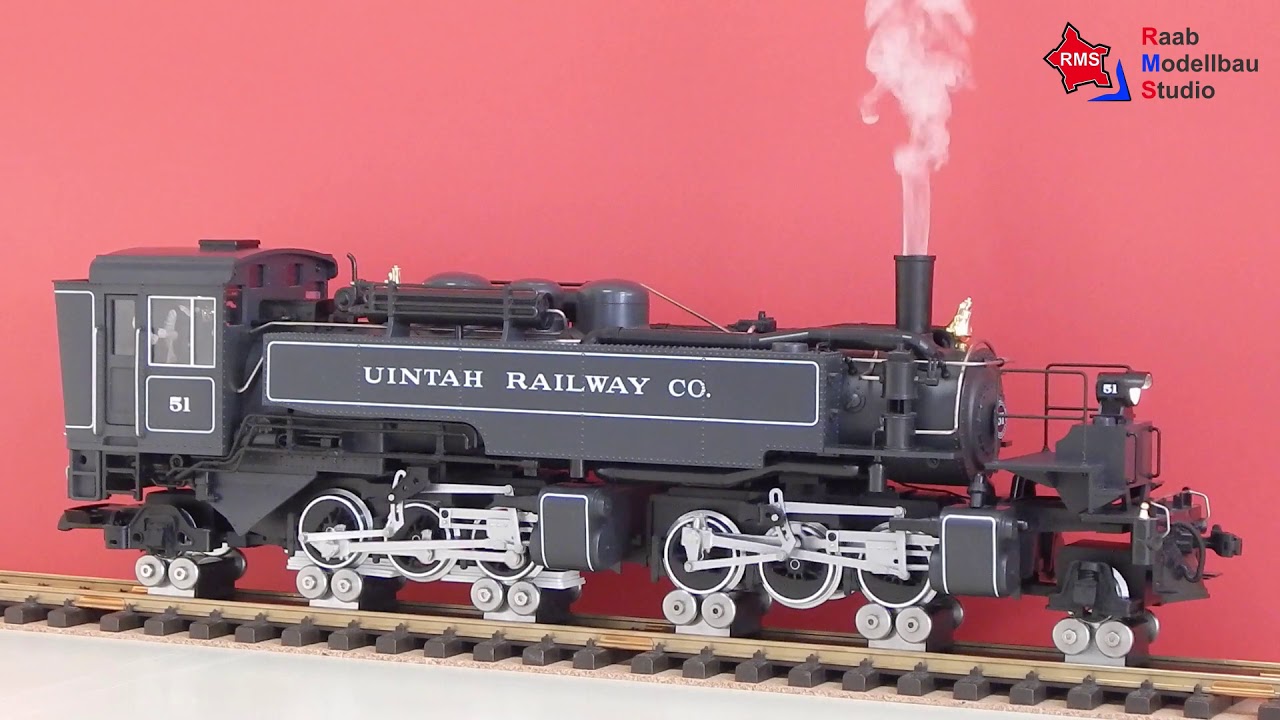 RMS 90201 - Spur G - Umbauset - LGB 20882 - Dampflok Mallet - Zimo Sound MX699 - Massoth Verdampfer