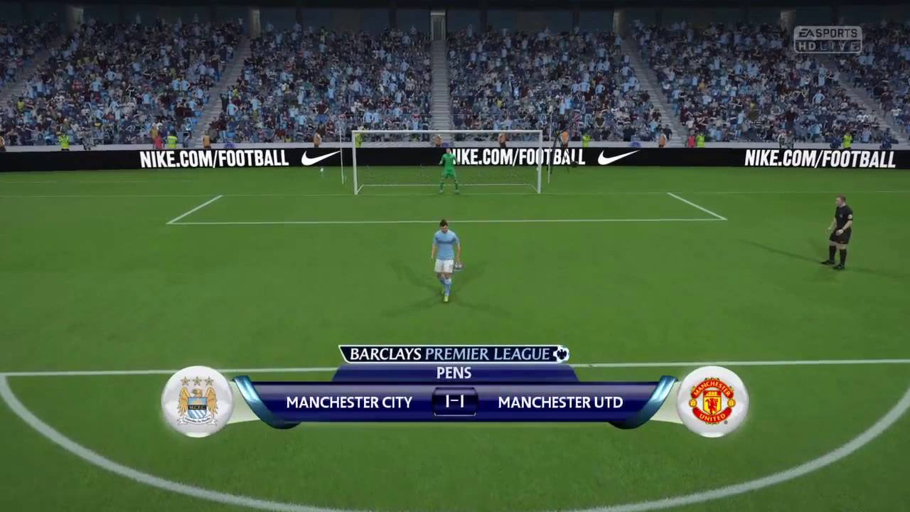 FIFA 16 MANCHESTER CITY VS MANCHESTER UNITED [penalty shootout]