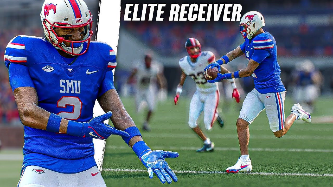 College Football 25 Road To Glory - WIDE RECEIVER Creation and Commitment!