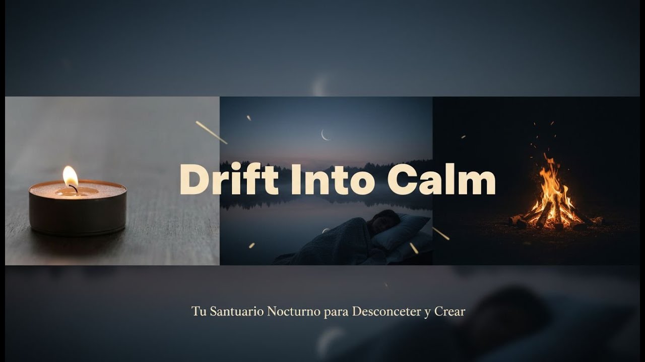 Drift Into Calm — sleep positive mindset, sleep relaxation, positive messages 🌙 Meditation