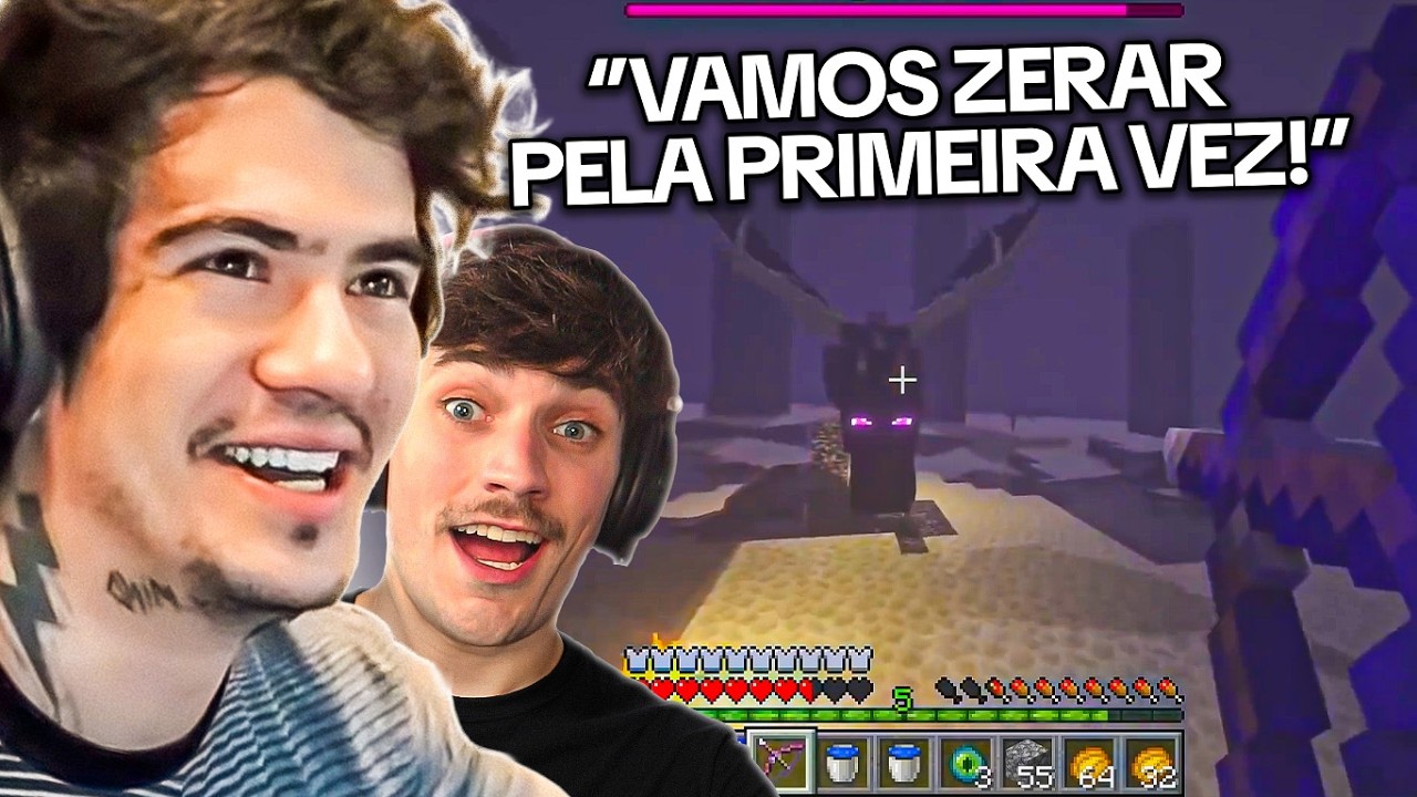zerei o minecraft pela primeira vez!