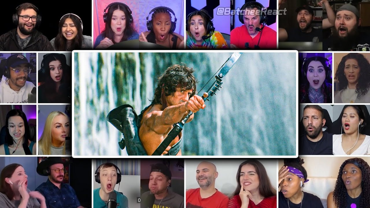 Explosive Arrow Scene | Rambo: First Blood Part II (1985) Reaction Mashup