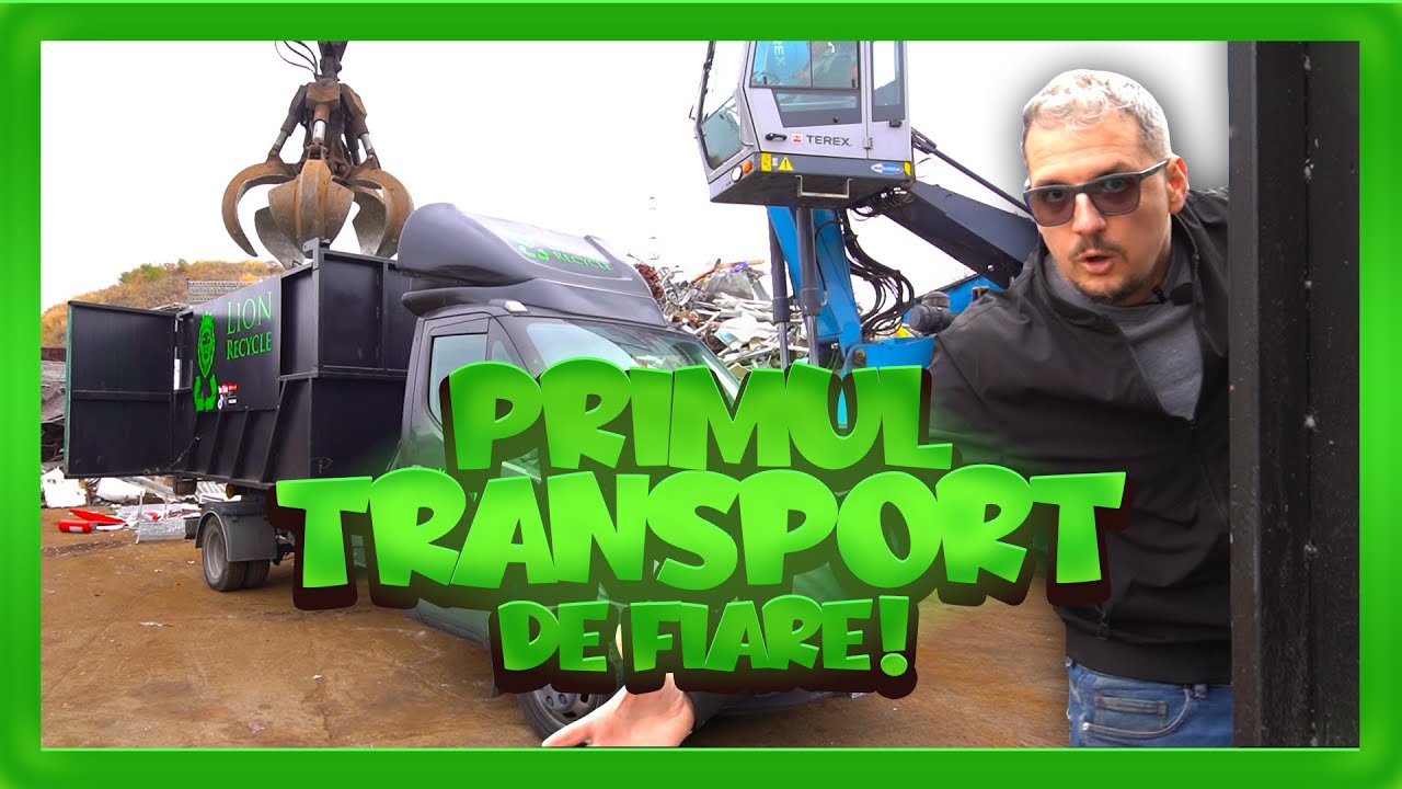 PRIMUL NOSTRU TRANSPORT DE FIER VECHI! ♻️ NU AM FI REUSIT FARA AJUTOR!
