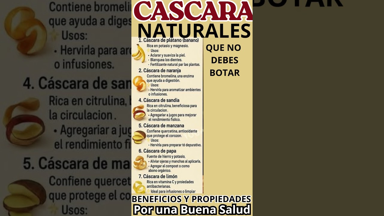 No deberías botar cáscaras de ajo, cebolla, naranja, limón, piña, plátano, sandía, kiwi y huevo, y