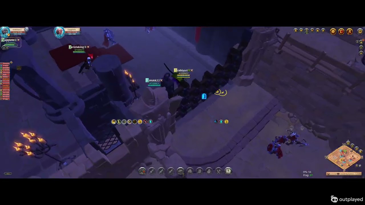 GREAT ARCANE POV! AFTERMATH VS FREAKY FOOLS DEFF CASTLE ALBION ONLINE EAST