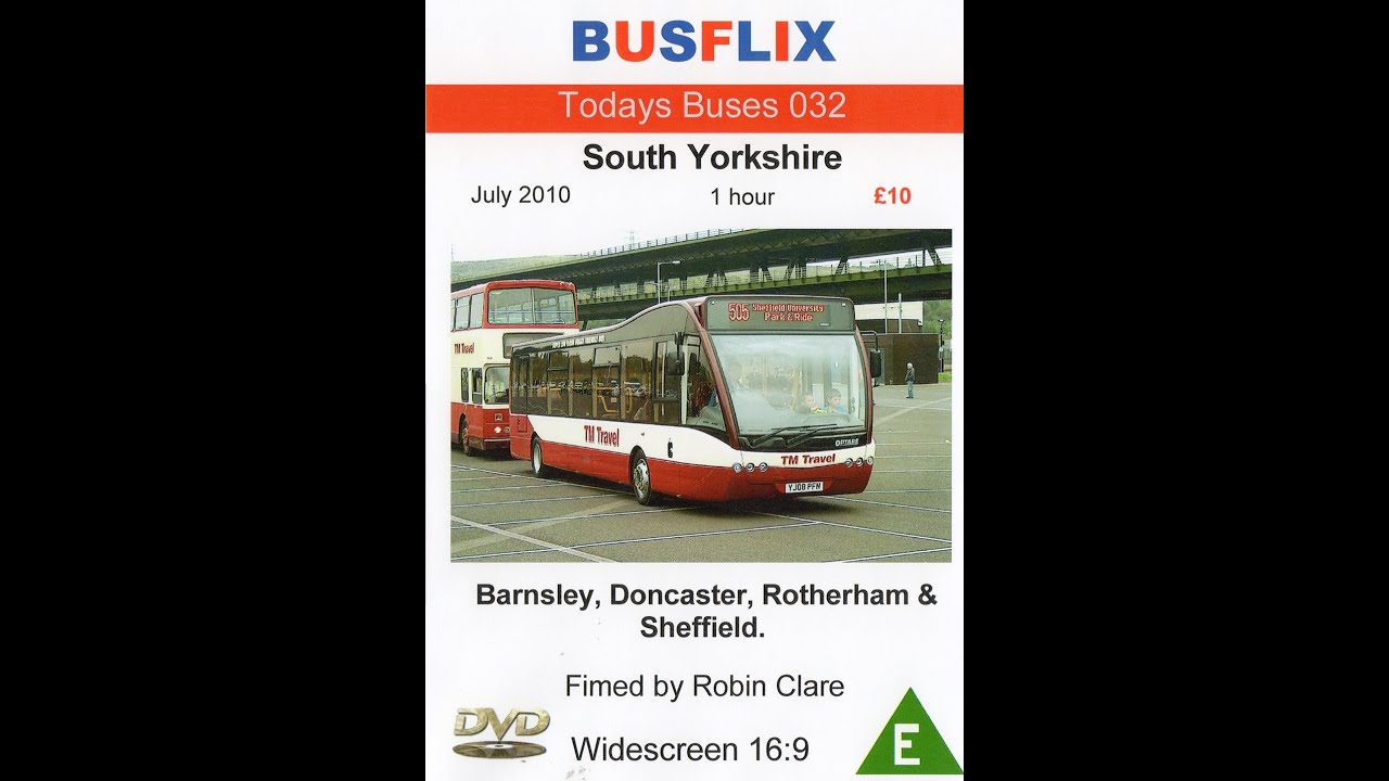 Busflix  Todays Buses 032 South Yorkshire July 2010