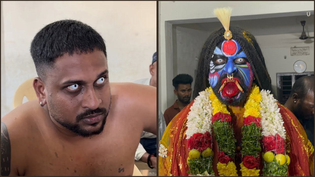 Sandeep potharaj full makeup video at Dundigal 2024 || new look
