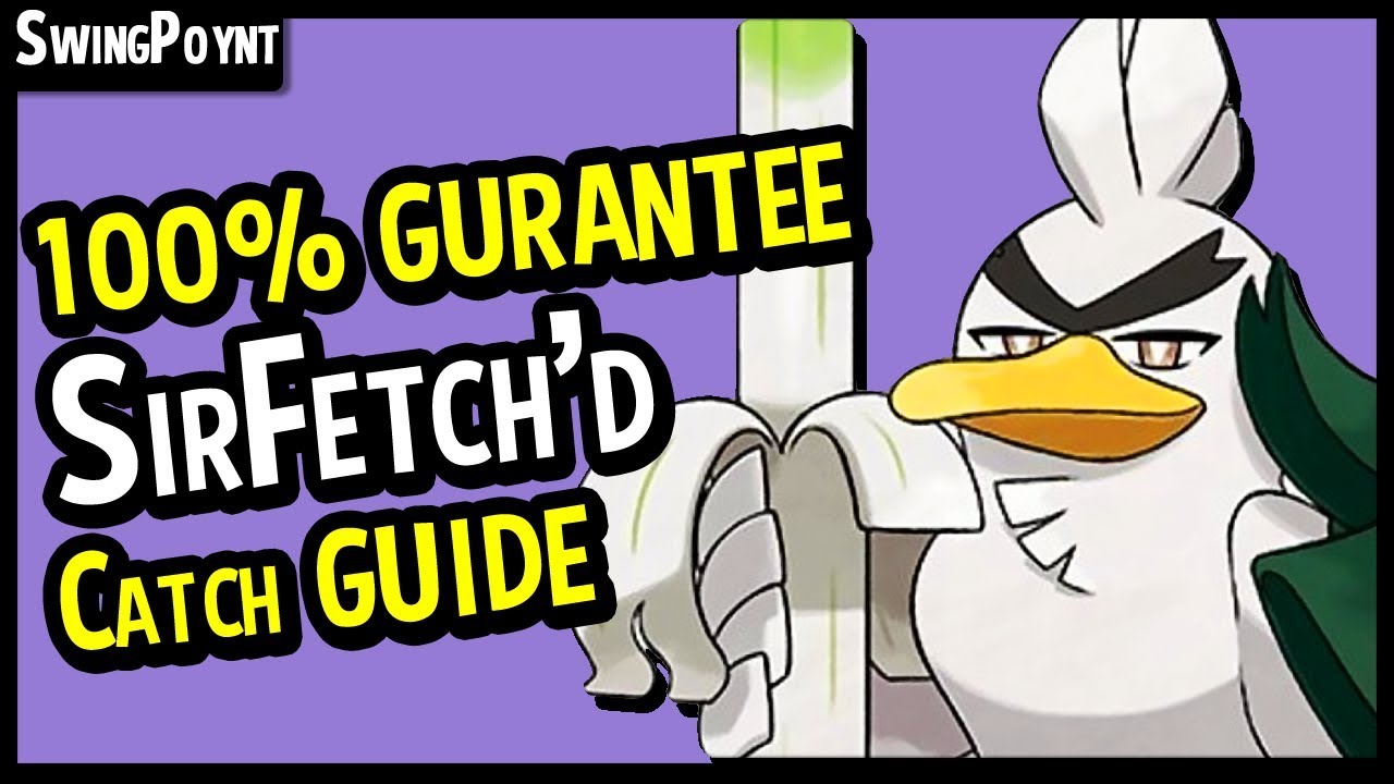 Galar Farfetch'd + SirFetch'd 100% GURANTEE Evolution Guide - Sword Exclusive (Pokemon Sword Shield)