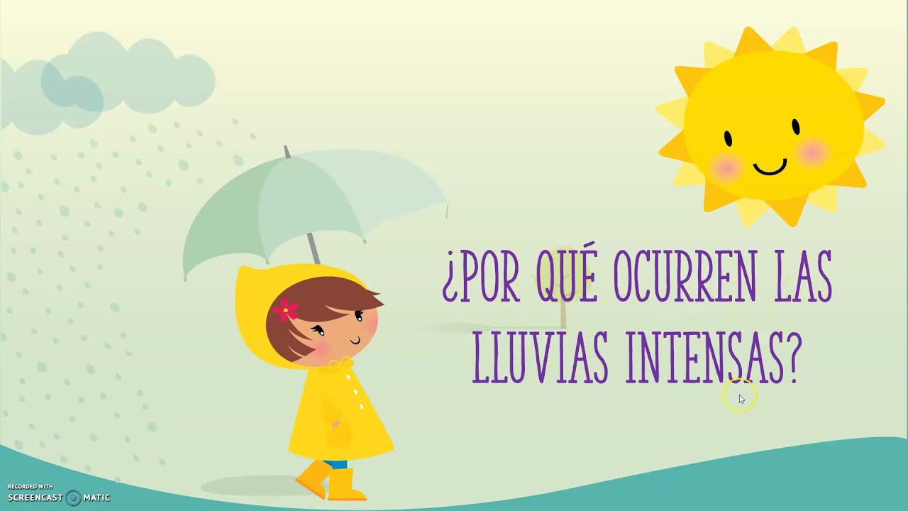 &iquest;Por qu&eacute; ocurren las lluvias intensas?