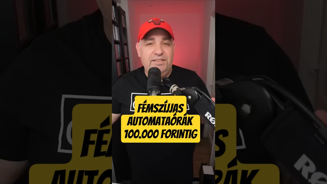 F&eacute;msz&iacute;jas automata &oacute;r&aacute;k 100.000 forint alatt! #toplista #&oacute;r&aacute;k #kar&oacute;ra