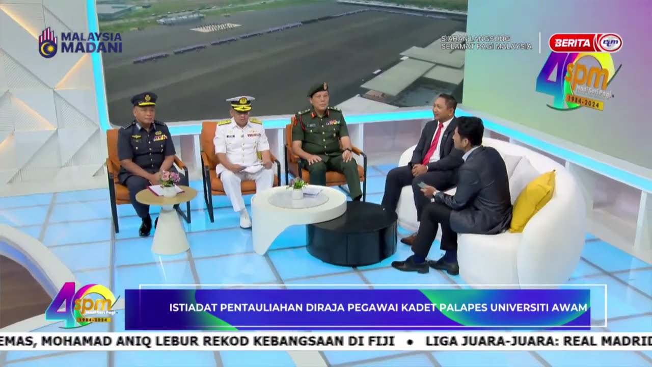 18 SEPT 2024 - SPM - ISTIADAT PENTAULIAHAN DIRAJA PEGAWAI KADET PALAPES UNIVERSITI AWAM