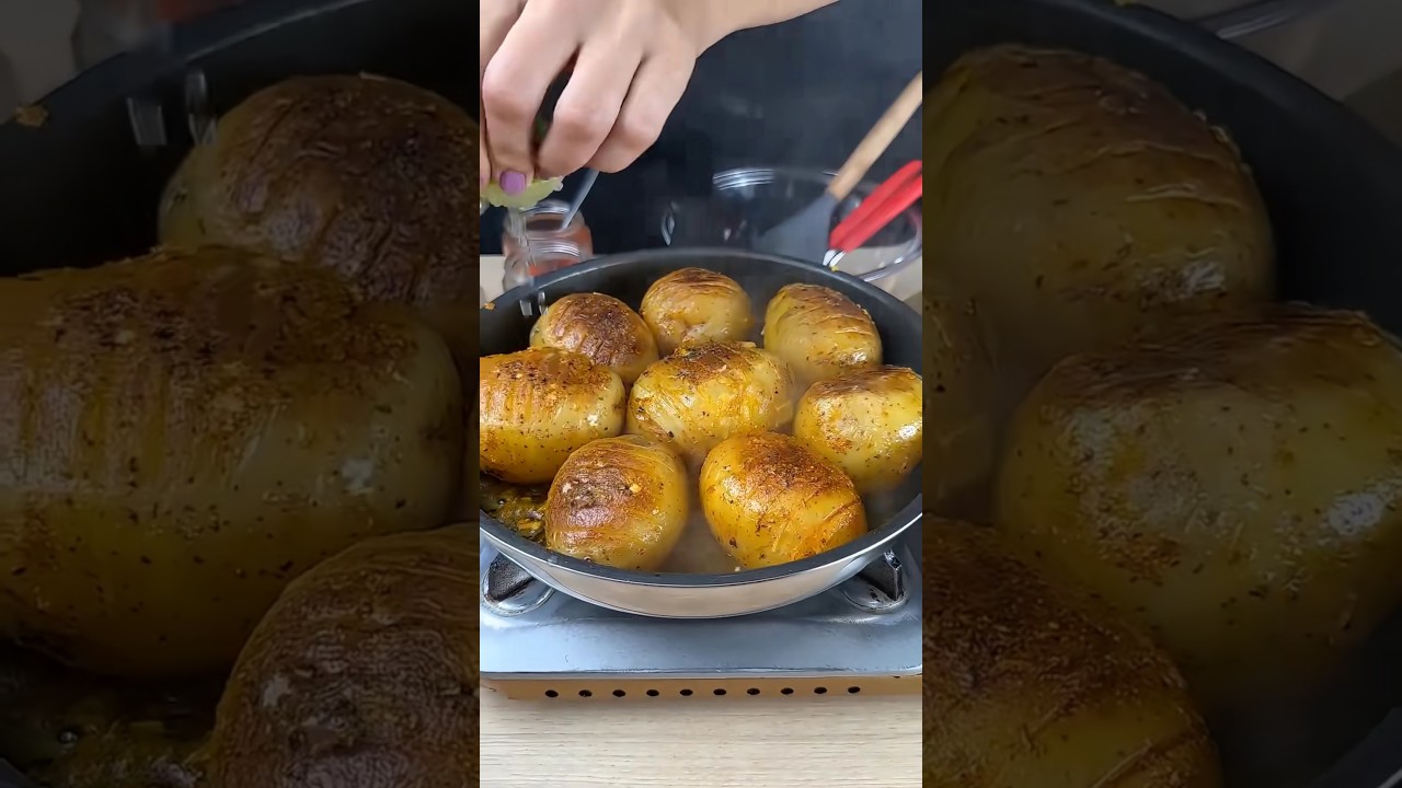 Make potato fry with coriander in world !