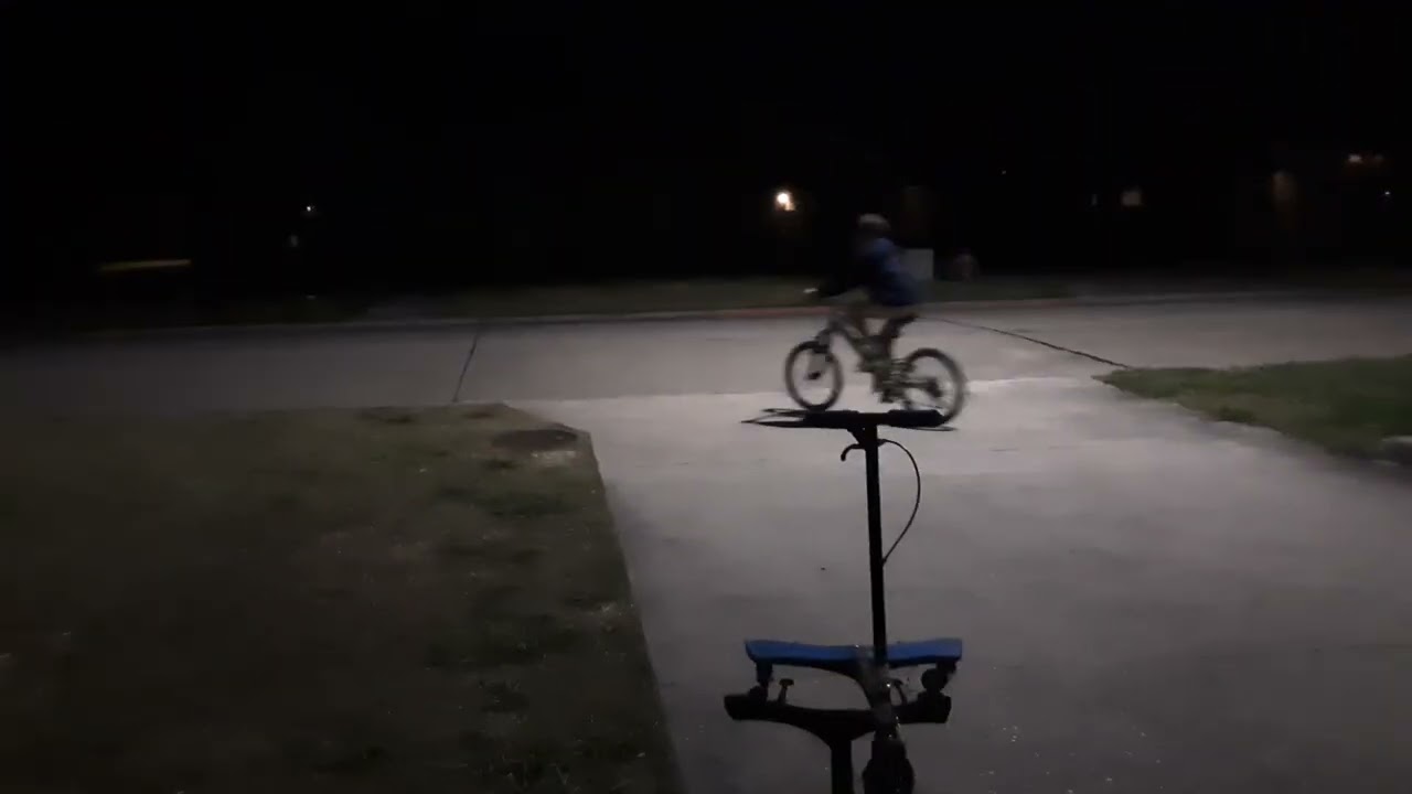 Bike and dirt bike speed test