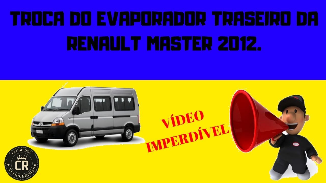 AR CONDICIONADO MASTER 2012 ! TROCANDO EVAPORADOR TRASEIRO!