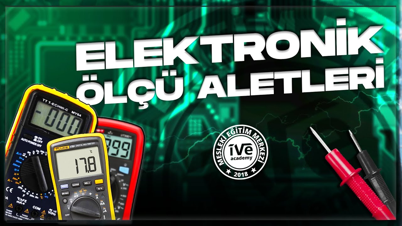 ELEKTRONİK ALANINDA ÖLÇÜ ALETİ KULLANIMI FLUKE - UNİT - LCR METRE