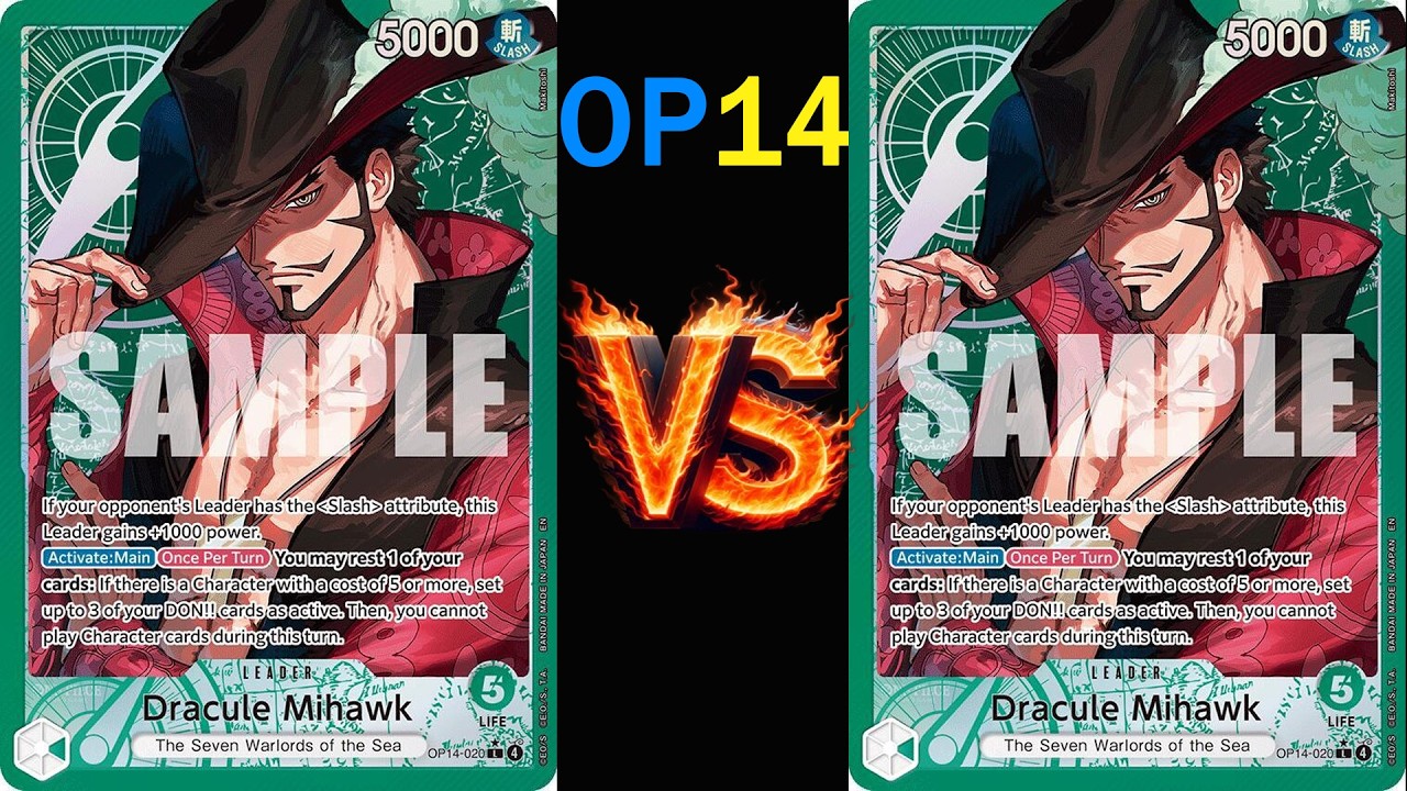 OP14 Local Mihawk vs Mihawk Round 4 1/26/26